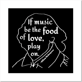 Music Is the Food of the Soul Posters and Art